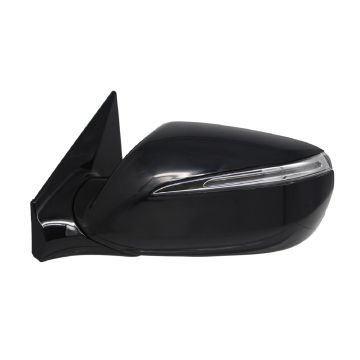Door Mirror Assembly Left Heated w/Signal Lamp w/Blind Spot Detection w/o S/V Camera w/Memory for Hyundai Santa Fe Sport 2013-2016
