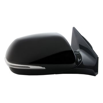 Door Mirror Assembly Right Heated w/Signal Lamp w/Blind Spot Detection w/o Memory for Hyundai Santa Fe 2013-2016
