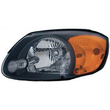 Headlight Assembly Composite Left From 9-1-02 To 3-1-06 for Hyundai Accent 2003-2006