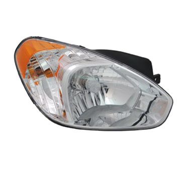 Headlight Assembly Composite Left for Hyundai Accent Sedan Hatchback 2007-2011