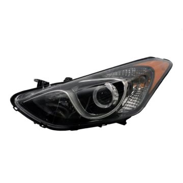 Headlight Assembly Composite Left CAPA for Hyundai Elantra GT 2013-2017