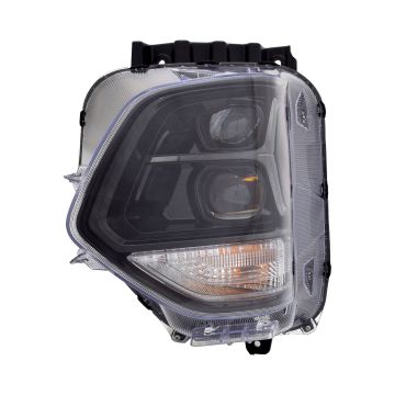 Headlight Assembly Composite Left LED CAPA for Hyundai Santa Fe 2019-2020