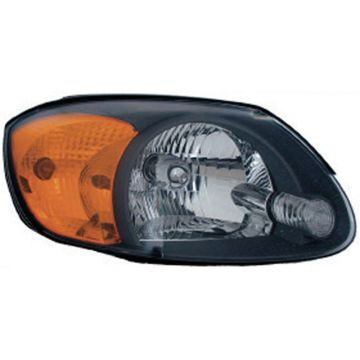 Headlight Assembly Composite Right From 9-1-02 To 3-1-06 for Hyundai Accent 2003-2006