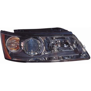 Headlight Assembly Composite Right CAPA for Hyundai Sonata 2006-2008
