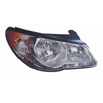 Headlight Assembly Composite Right CAPA for Hyundai Elantra Sedan 2007-2009