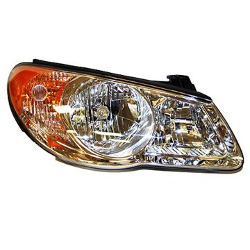 Headlight Assembly Composite Right for Hyundai Elantra Sedan 2007-2009