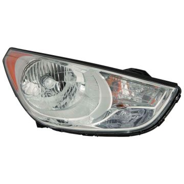 Headlight Assembly Composite Right CAPA for Hyundai Tucson 2010-2013