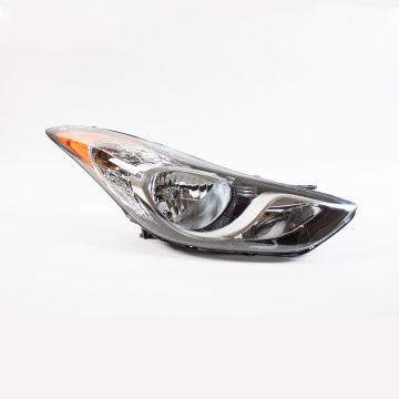 Headlight Assembly Composite Right USA Built CAPA for Hyundai Elantra Sedan 2011-2013