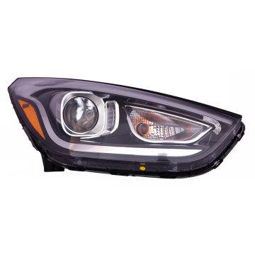 Headlight Assembly Composite Right CAPA for Hyundai Tucson 2014-2015
