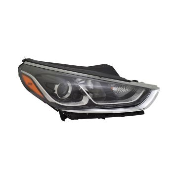 Headlight Assembly Composite Right Halogen for Hyundai Sonata 2018-2019