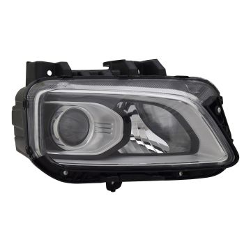 Headlight Assembly Composite Right Halogen CAPA for Hyundai Kona 2018-2021