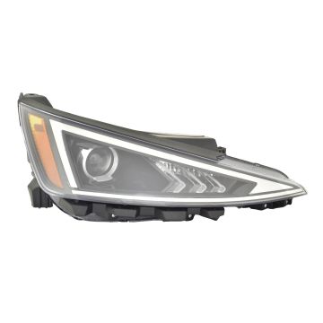 Headlight Assembly Composite Right Halogen w/o LED Daytime Running Lamps Korea Built CAPA for Hyundai Elantra 2019-2020