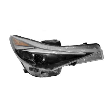 Headlight Assembly Composite Right Halogen Korea Built CAPA for Hyundai Elantra 2021-2023