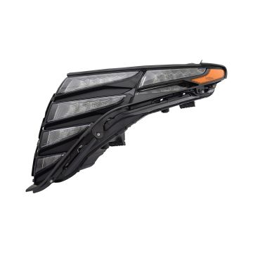 Daytime Running Light Left Black Trim Korea Built CAPA for Hyundai Tucson 2022-2024