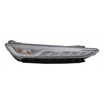 Daytime Running Light Right w/o Adaptive Cornering for Hyundai Kona 2018-2021