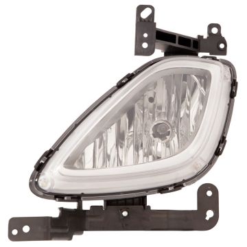 Fog Light Assembly Left CAPA for Hyundai Elantra Sedan 2011-2013