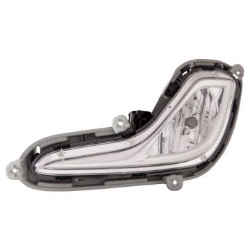 Fog Light Assembly Left CAPA for Hyundai Accent Hatchback 2012-2017