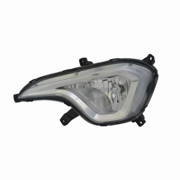 Fog Light Assembly Left 7 Seat CAPA for Hyundai Santa Fe Limited GLS 2013-2016
