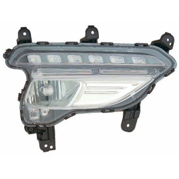 Fog Light Assembly Right w/Around View Monitor CAPA for Hyundai Santa Fe Sport 2017-2018
