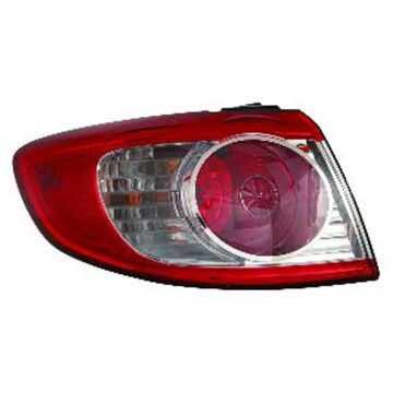 Tail Light Assembly Left Outer CAPA for Hyundai Santa Fe 2010-2012