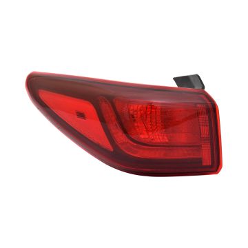 Tail Light Assembly Left Outer Bulb Type for Hyundai Kona 2018-2021
