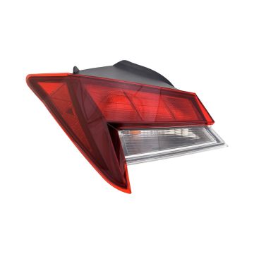 Tail Light Assembly Left Outer Halogen Korea Built for Hyundai Elantra 2021-2023