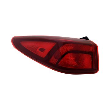 Tail Light Assembly Left Outer Halogen CAPA for Hyundai Kona Kona Electric