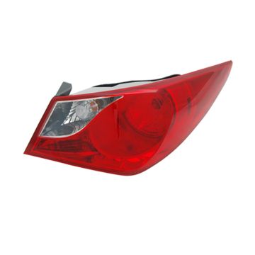 Tail Light Assembly Right Outer Bulb Type for Hyundai Sonata Limited 2.0T 2.0T Limited GL SE GLS 2011-2014