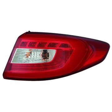 Tail Light Assembly Right Outer LED Type for Hyundai Sonata Sport Limited 2016-2017