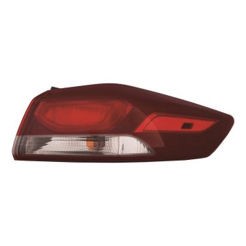 Tail Light Assembly Right Outer Bulb Type USA Built CAPA for Hyundai Elantra 2017-2018