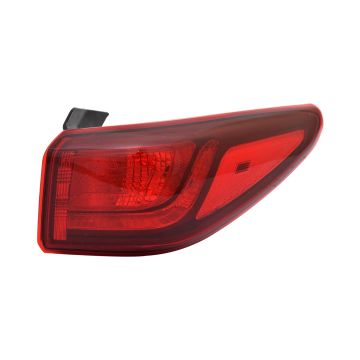 Tail Light Assembly Right Outer Bulb Type for Hyundai Kona 2018-2021