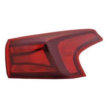 Tail Light Assembly Right Outer Bulb Type CAPA for Hyundai Santa Fe 2019-2020