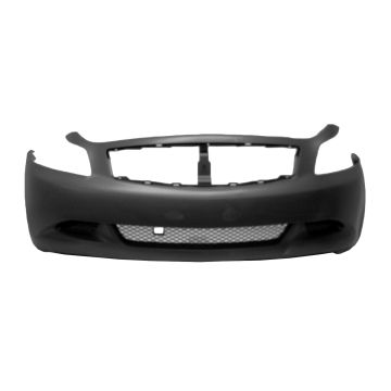 Bumper Cover Front w/o Technology Package for INFINITI G35 Sedan Sport X Sport 2007-2008