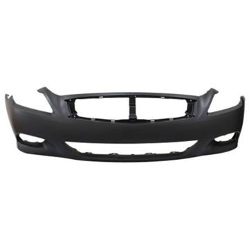 Bumper Cover Front w/Sport Pkg Primed CAPA for INFINITI G37 Coupe 2008-2013