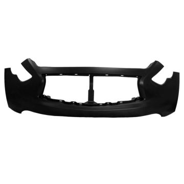 Bumper Cover Front w/o Premium Pkg w/o Parking Sensors Primed CAPA for INFINITI FX35 FX37