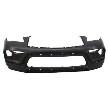 Bumper Cover Front w/o Park Distance Sensors Primed for INFINITI QX50 2016-2017