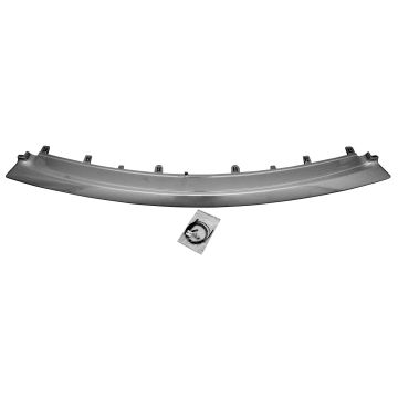 Bumper Cover Molding Front w/o Collision Warning Lower Grille Molding for INFINITI QX80 2015-2017