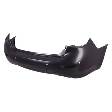 Bumper Cover Rear w/o Object Sensors Primed for INFINITI Q50 2014-2017