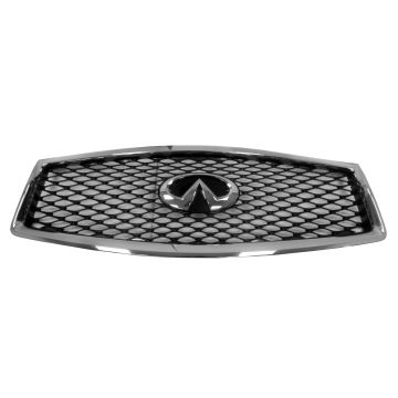 Grille Assembly w/o Front View Camera for INFINITI Q50 2014-2017