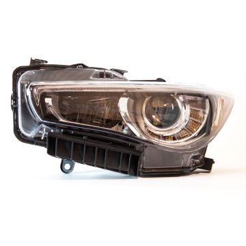 Headlight Assembly Composite Left w/o Adaptive Headlamps CAPA for INFINITI Q50 2014-2017