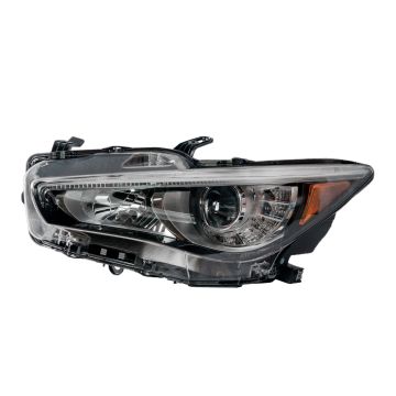 Headlight Assembly Composite Left w/Adaptive Headlamps for INFINITI Q50 2014-2017