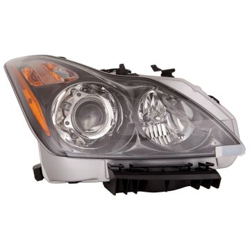 Headlight Assembly Composite Right for INFINITI G37 Convertible Coupe 2011-2013