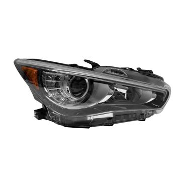 Headlight Assembly Composite Right w/Adaptive Headlamps for INFINITI Q50 2018-2023