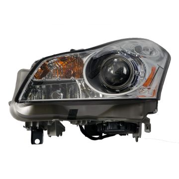 Headlight Lens Housing Left w/o Technology Pkg for INFINITI G35 Sedan 2007-2008