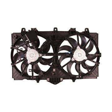 Engine Cooling Fan Assembly w/o Control Module for INFINITI Q50 Base Sport Hybrid Premium Hybrid Sport Hybrid Hybrid Luxe 2014-2018