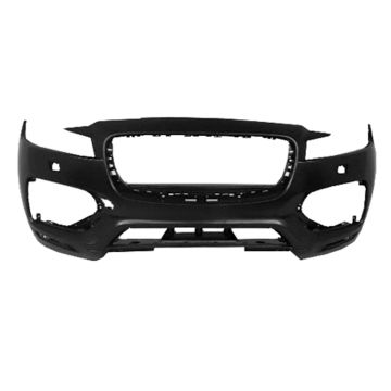 Bumper Cover Front w/o Active Park Assist Primed for Jaguar F-Pace R-Sport First Edition S 2017-2018