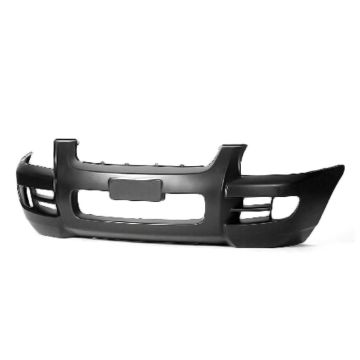 Bumper Cover Front Bar Type Grille w/o Luxury Pkg w/o Flares Primed for Kia Sportage LX LX Convenience LX Luxury 2005-2010