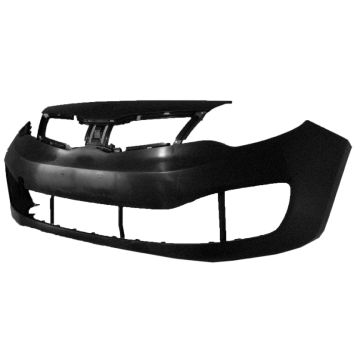Bumper Cover Front Primed CAPA for Kia Rio Sedan 2012-2015