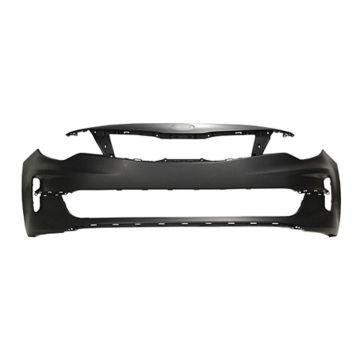 Bumper Cover Front Primed CAPA for Kia Optima LX EX LX 1.6T 2016-2018
