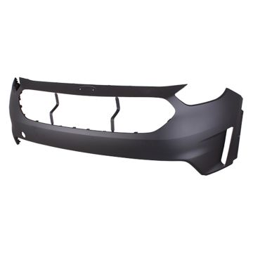 Bumper Cover Front w/o Parking Sensors Primed CAPA for Kia Niro 2017-2019